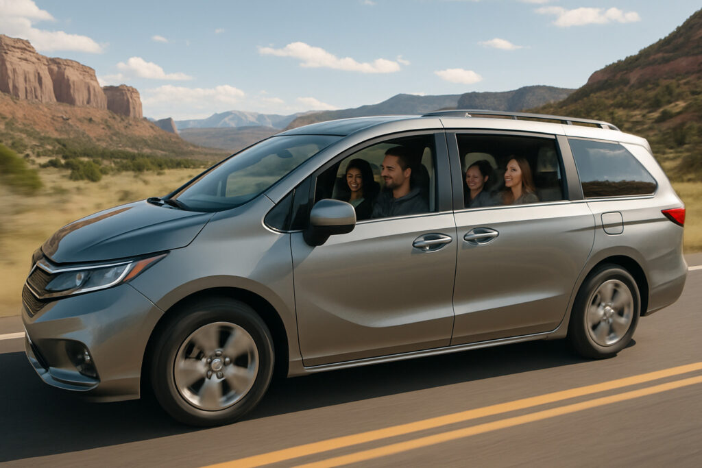 most comfortable minivan for long trips